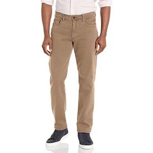 Blank NYC Brown Sand Castle Straight Fit Stanton Pants NWT Mens Size 32x32